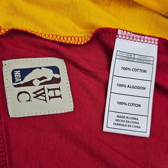 NWT Atlanta Hawks Shirt Mens Large Mitchell and Ness Basketball Short Sleeve Tee - Picture 10 of 14